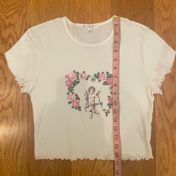 Truly Madly Deeply Cupid Baby Tee, Small - Picture 4 of 6